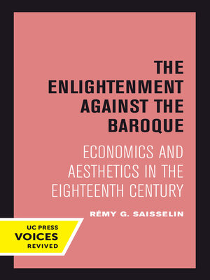 cover image of The Enlightenment against the Baroque